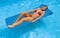 Swimline SofSkin 6ft. Blue Ripple Floating Mattress